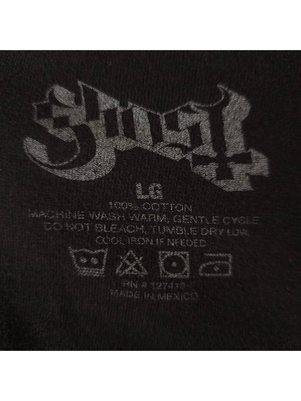 Ghost T Shirt Mens Size Large Black Papa Emeritus IV Frater Imperator - Picture 7 of 8